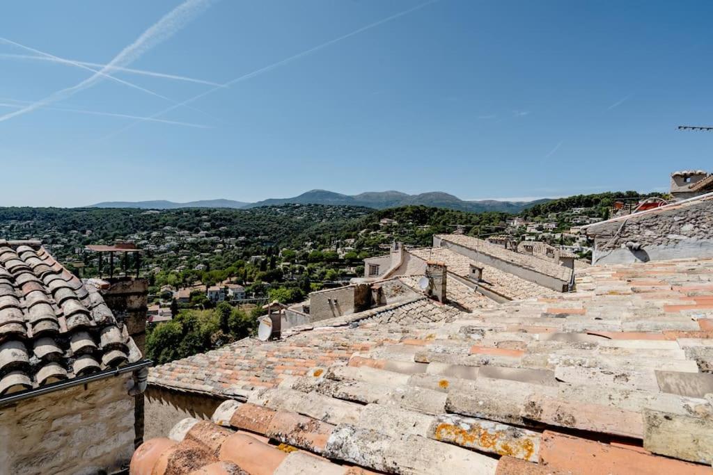 Chambre Atypique Dans Cafe Healthy Saint-Paul-de-Vence Exterior foto